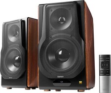Edifier S3000MKII Aktiv HiFi Regallautsprecher Set 256 Watt RMS Bluetooth Holz