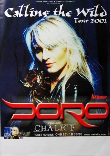 Doro warlock 2001 plakat - -,