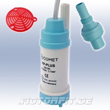 Comet Tauchpumpe - VIP PLUS 12 V Rückschlagventil & Sieb Trinkwasserpumpe Pumpe