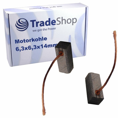 Motorkohlen kohlebürsten - 2x,