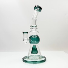 Zoll dunkelgrüne glas - 10,