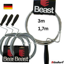 Rohrreinigungsspirale Rohrreinigungswelle Spirale Abfluss Rohreiniger 1,7 und 3m