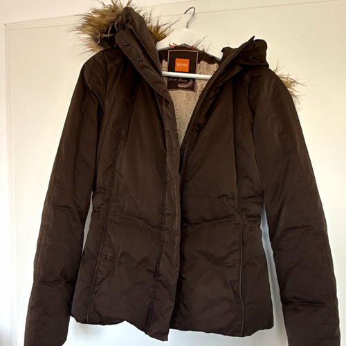 Boss damen daunenjacke braun - boss,