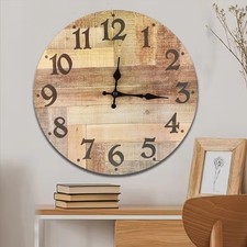 30 cm Wanduhr aus Holz,Design