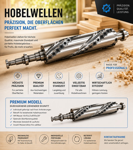 Austausch spiralmesserwelle - austausch,