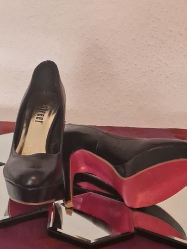 Pumps damen schwarz pink - pumps, schwarz/pink