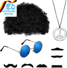 Uyuyong hippie kostüm set - hippie,