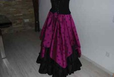 Gothic Burlesque Steampunk Pixie Rock Ball Party WGT Cicil War Ballkleid Einheit