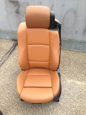 Fahrersitz sattelbraun BMW E93 Cabrio Sportsitz Ledersitz Sitz Lederausstattung