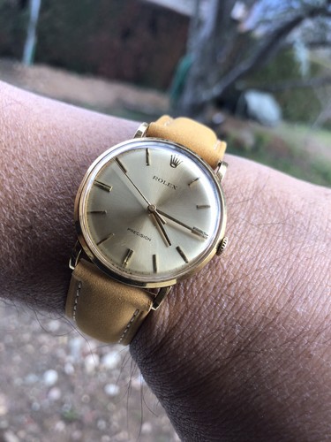 Vintage 34mm 18k rolex - vintage,