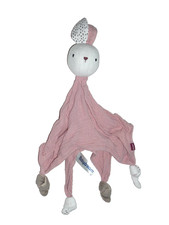 Rossmann Babydream Hase Häschen rosa weiß Musselin Schmusetuch Schnuffeltuch