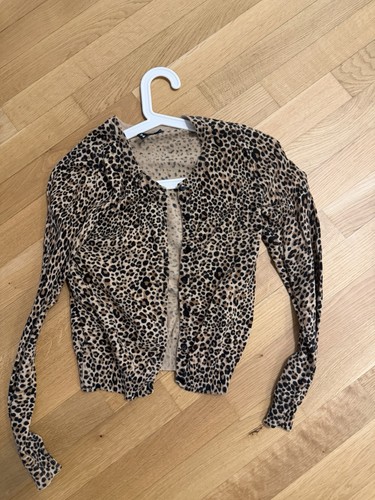 Leopardenpullover neu xs - in,