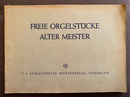 Freie orgelstücke alter - freie,
