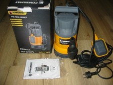 POWERMAT Schmutzwasserpumpe Tauchpumpe Brunnenpumpe Gartenpumpe Pumpe 9500l/h