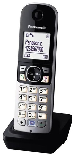 Panasonic telefon schwarz - panasonic,