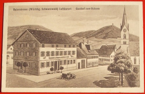 Baiersbronn 1914 gasthof - baiersbronn, z