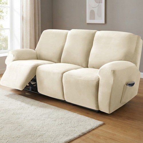 Waschbarer beige liegenbezug - beige,