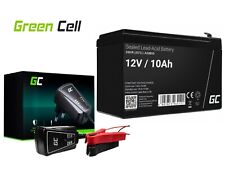 ✅12V 10 Ah AGM Blei/Gel Spezial Echolot Akku mit 1A Ladegerät, E Bike Scooter✅