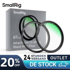 SmallRig 67mm Magnetic Black Diffusion 1/4 Filter Mist Filter + Filter Ring 4583