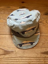 Etsy Dawanda Handmade Michelmütze KappeSchirmmütze Polizei Gr. 52 53 54 Blau