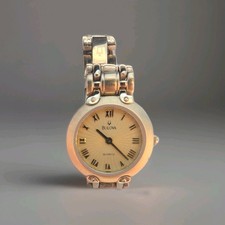 goldene DAMENUHR Bulova