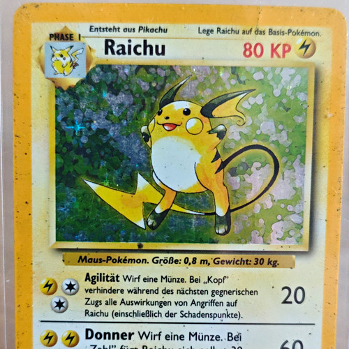 Wotc tcg raichu - |, |