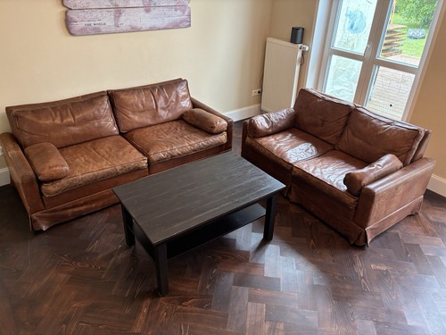 Vintage ledersofa der marke - ledersofa,
