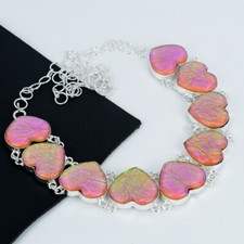 Pink Triole Feuer Opal