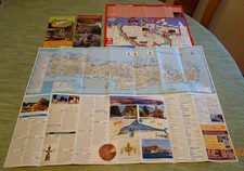 Prospekte, Landkarte, Map Kreta, Griechenland