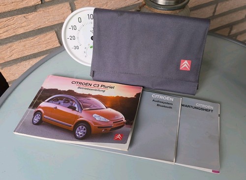 Citroën pluriel bordmappe - citroën,