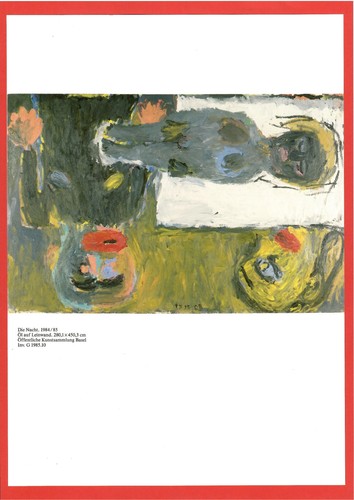 Die nacht georg baselitz - die,