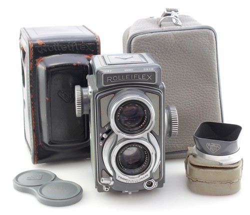 Rolleiflex grau baby 4x4 tlr - grau,