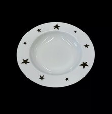 Ikea Ensta Suppenteller 23,5cm Silberne Sterne