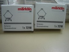 Märklin HO 7218 2x Scheren-Stromabnehmer im Set "Neu"(AND-988)