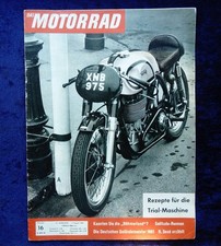 Das Motorrad 16/1961 Titel: Norton Manx, Böhmerland, Solitude 1961