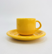 Wächtersbach Keramik Fun Factory Kaffeetasse Tasse mit Untertasse 80er Vintage