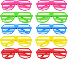 10 Stück Neonfarbene