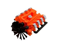 Scania V8 Motor 1/14 Dummy