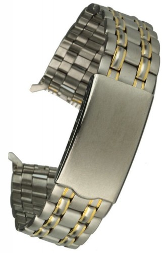 Vintage edelstahl uhrarmband - vintage,