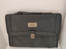 Marc Chantal Handtasche Aktentasche für Tablet, leider, Schwarz, 35,5x25,5x6cm