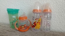 Nuk Babyflaschen Set; mit Trinklerntasse und Rundum-Trinkbecher Babydream