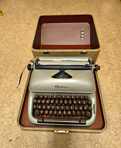 Optima schreibmaschine qwertz - optima,