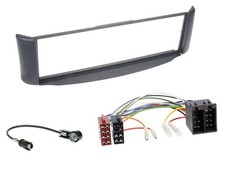 Radioeinbauset DIN Autoradio für Smart ForTwo 450 grau ohne Metallschacht