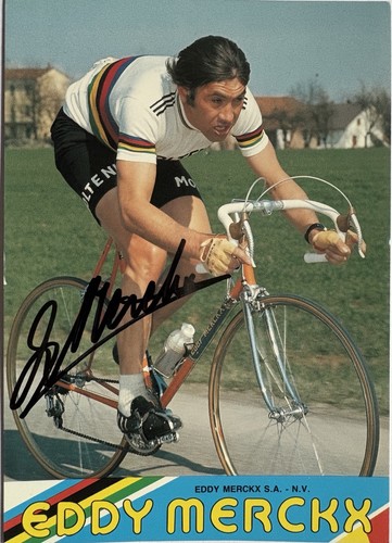 Eddy merckx signiert - eddy,