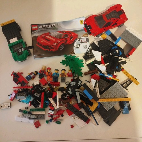 Lego konvolut 75g - lego, ferrari