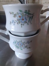 Gallo Leonardo 2 Kaffeetassen Vergissmeinnicht Villeroy&Boch Ersatz