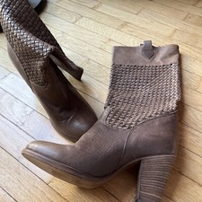 Damen Leder Stiefel Paul Barritt New York Gr 37 Neuwertig