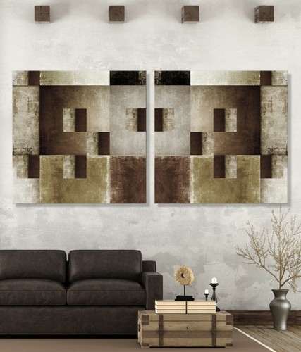 Terra abstrakt leinwand bild - terra,