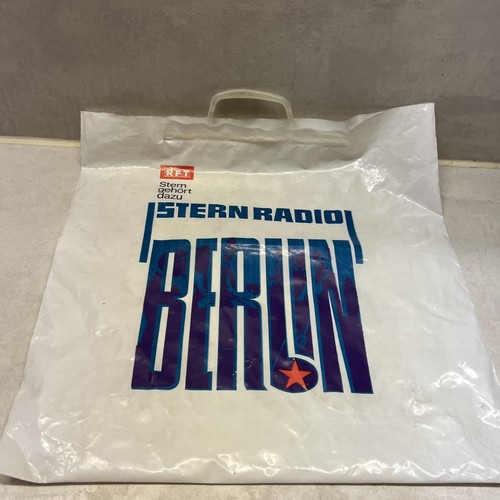 Ddr werbe plastiktüte tüte - werbe,