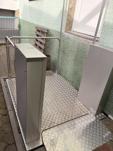 Rollstuhl lift hublift - lift,